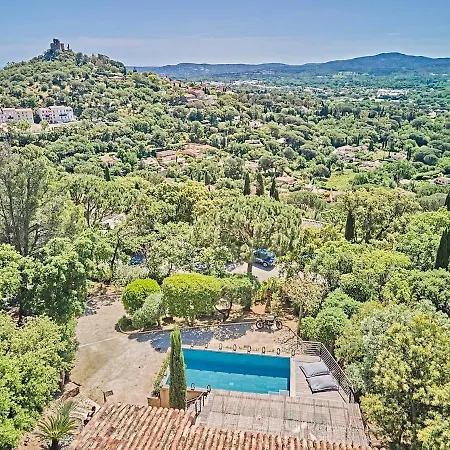 Вилла Castel-3 Chambres-piscine-golfe De Saint-tropez *